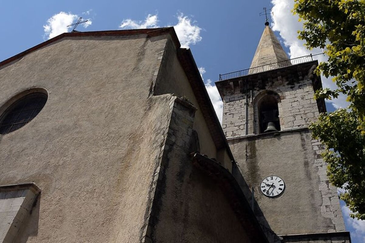 photo of a church spire