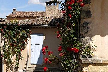 photo of a village house