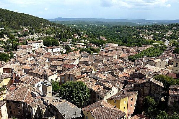 an image of a provencal village