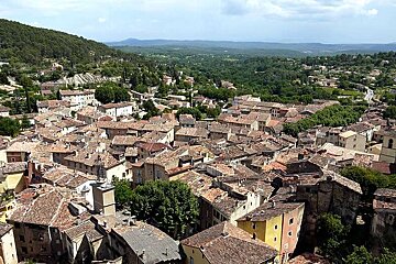 an image of a provencal village