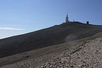 a photo of the summit of a mountain