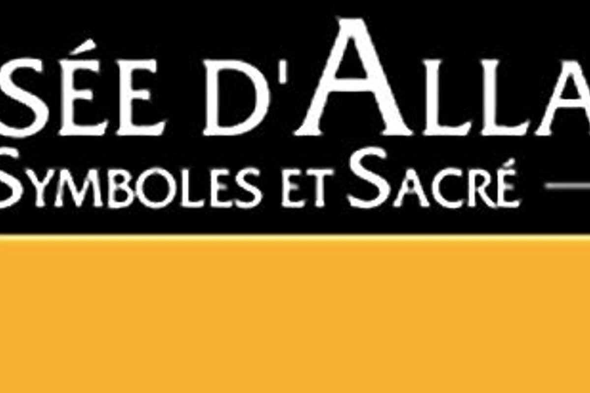 Black, brown and yellow poster with lettering