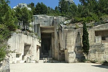 photo of an quarry entrance
