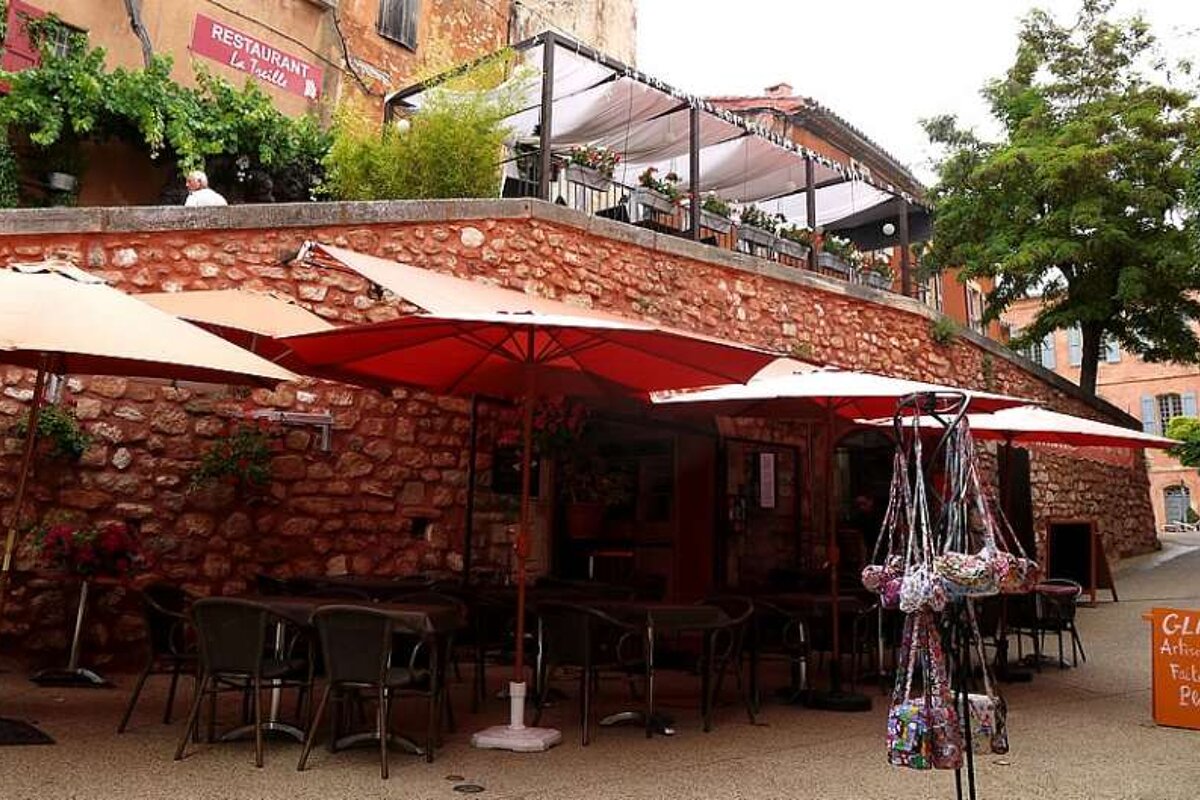 a photo of cafe terrace