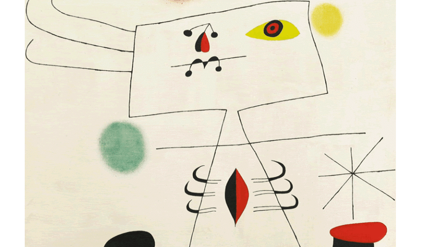 a picture of a miro painting