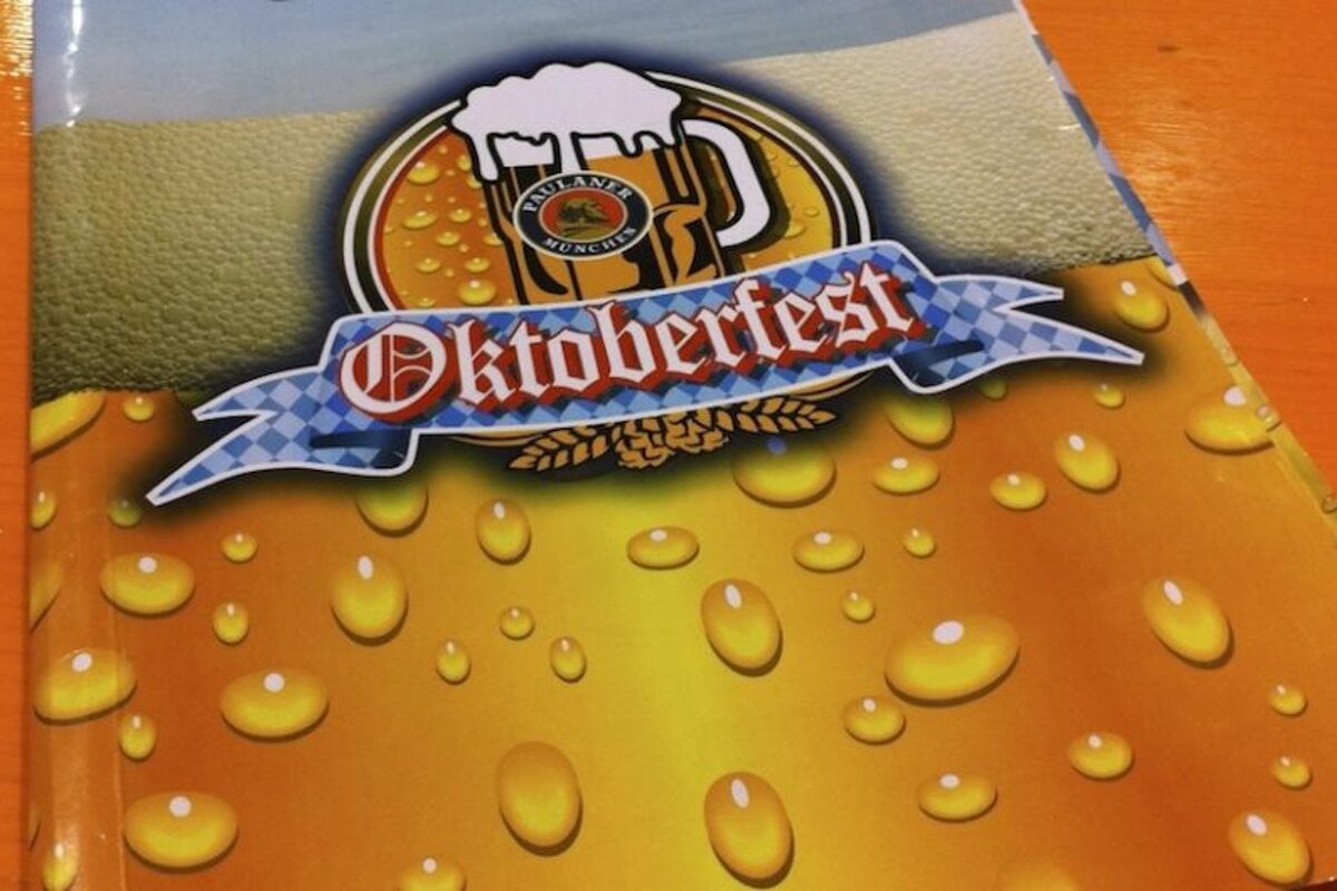 an image of a flyer for oktoberfest