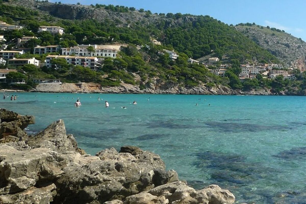 photo of people playing the blue sea