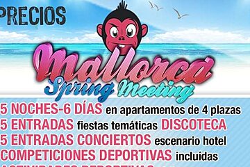 an image for majorca springs student event