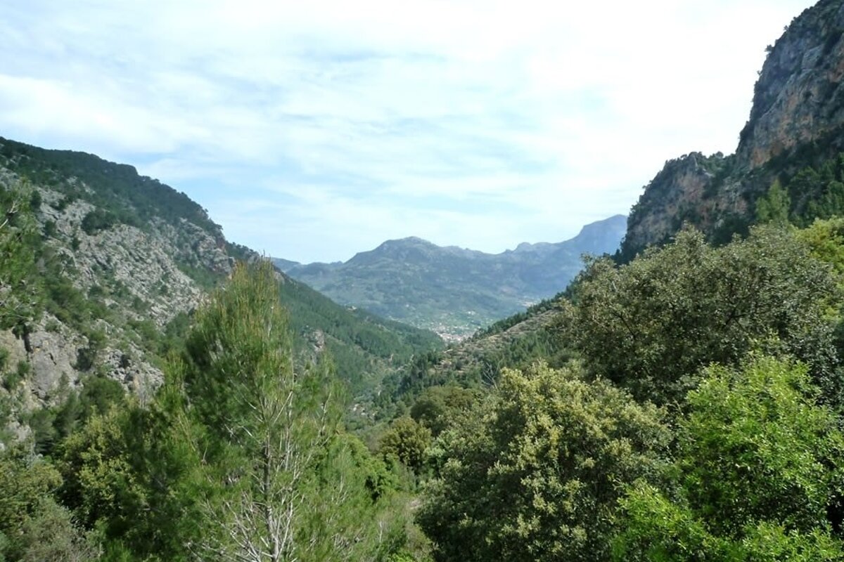a photo of soller in tramuntana mountains mallorca