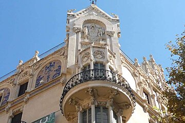 a photo of the gran hotel architectural gem in palma