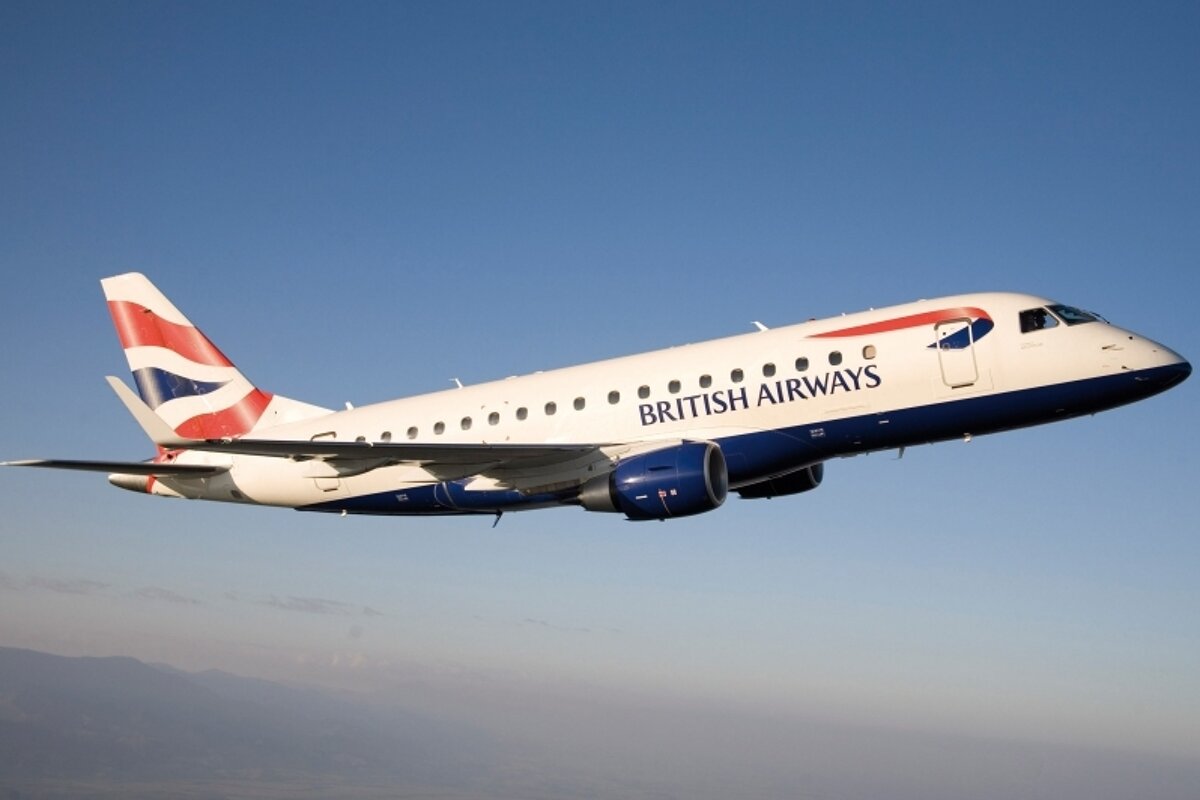a photo of BA citiflyer plane to mallorca majorca