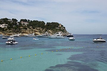 a photo of yachts at portals vells mallorca majorca
