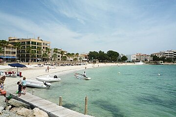 a photo of the beach at colonia st jordi mallorca majorca