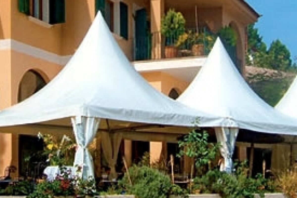 a photo of the dining terrace at agapanto soller majorca