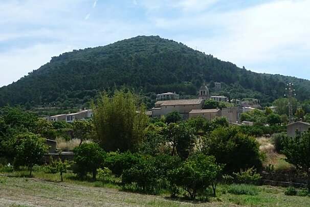 a photo of randa village and puig mallorca majorca