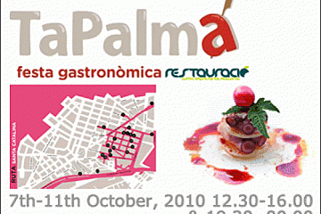 an image of the flyer for tapalma in palma de majorca