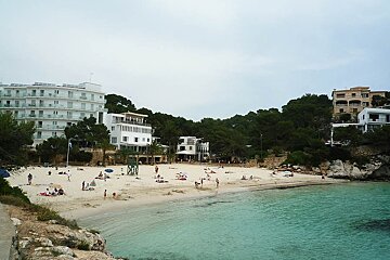 a photo of cala santanyi mallorca majorca