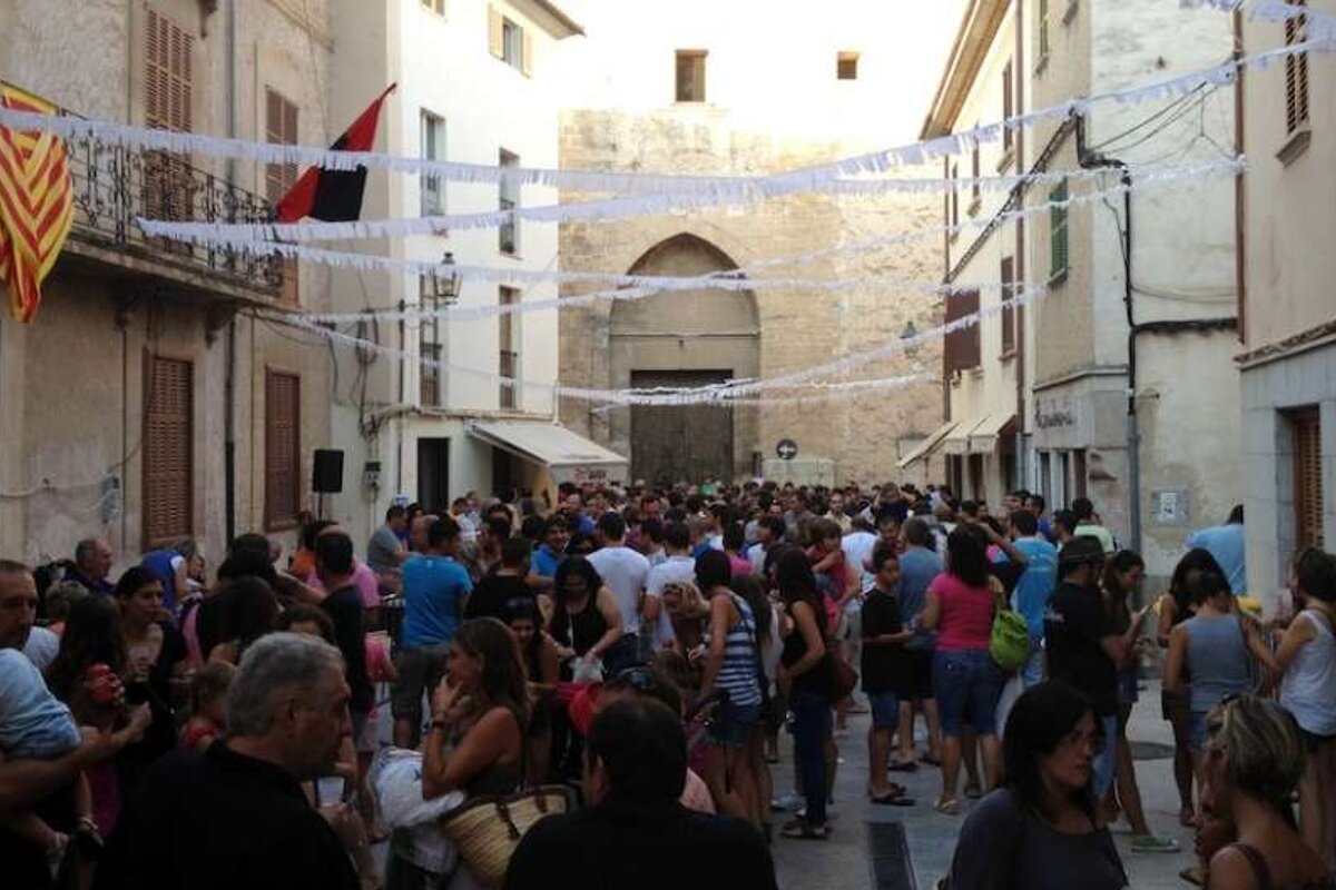 photo of people in a street 