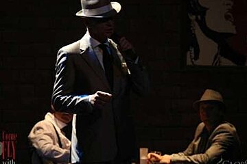 A scene from Come Fly with Me