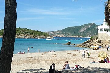 a photo of sant elm beach mallorca majorca