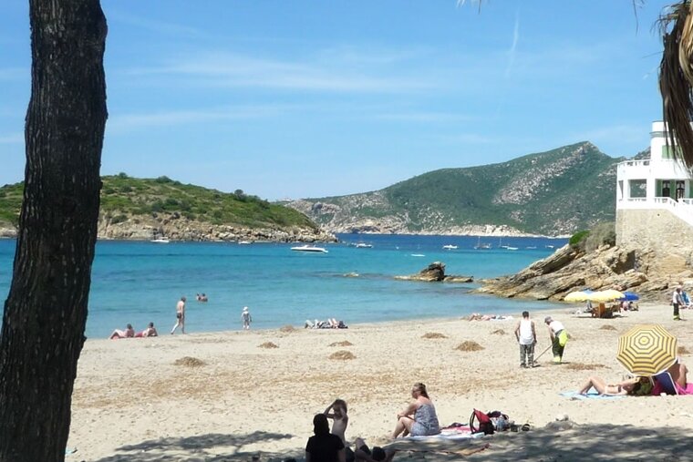 a photo of sant elm beach mallorca majorca