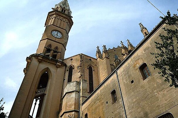 a photo of the church in manacor majorca