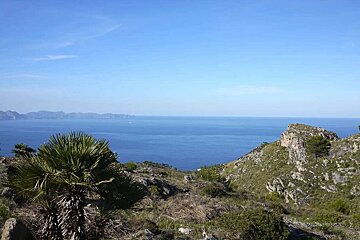 a photo of llevent national park and the sea in majorca