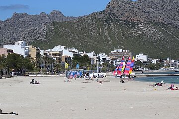 port de pollenca beach mallorca majorca