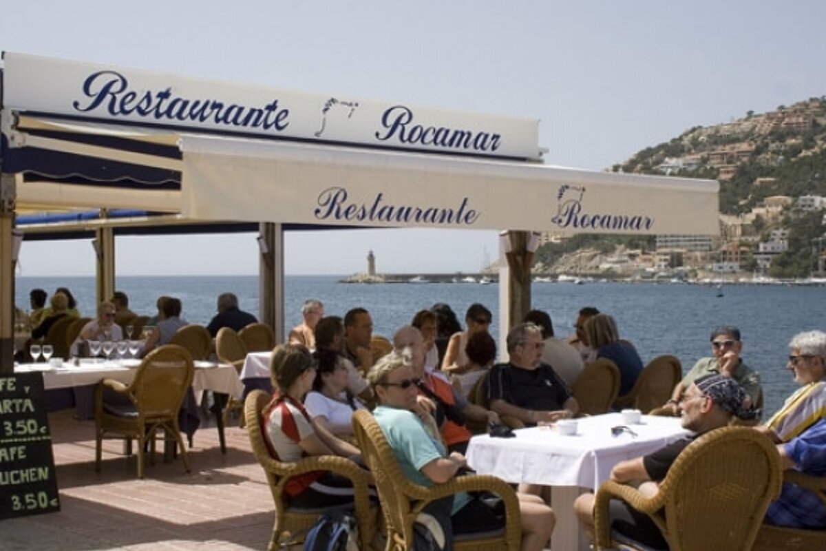 a photo of rocomar restaurant, port andratx, mallorca