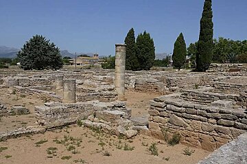 photo of an ancient village ruins
