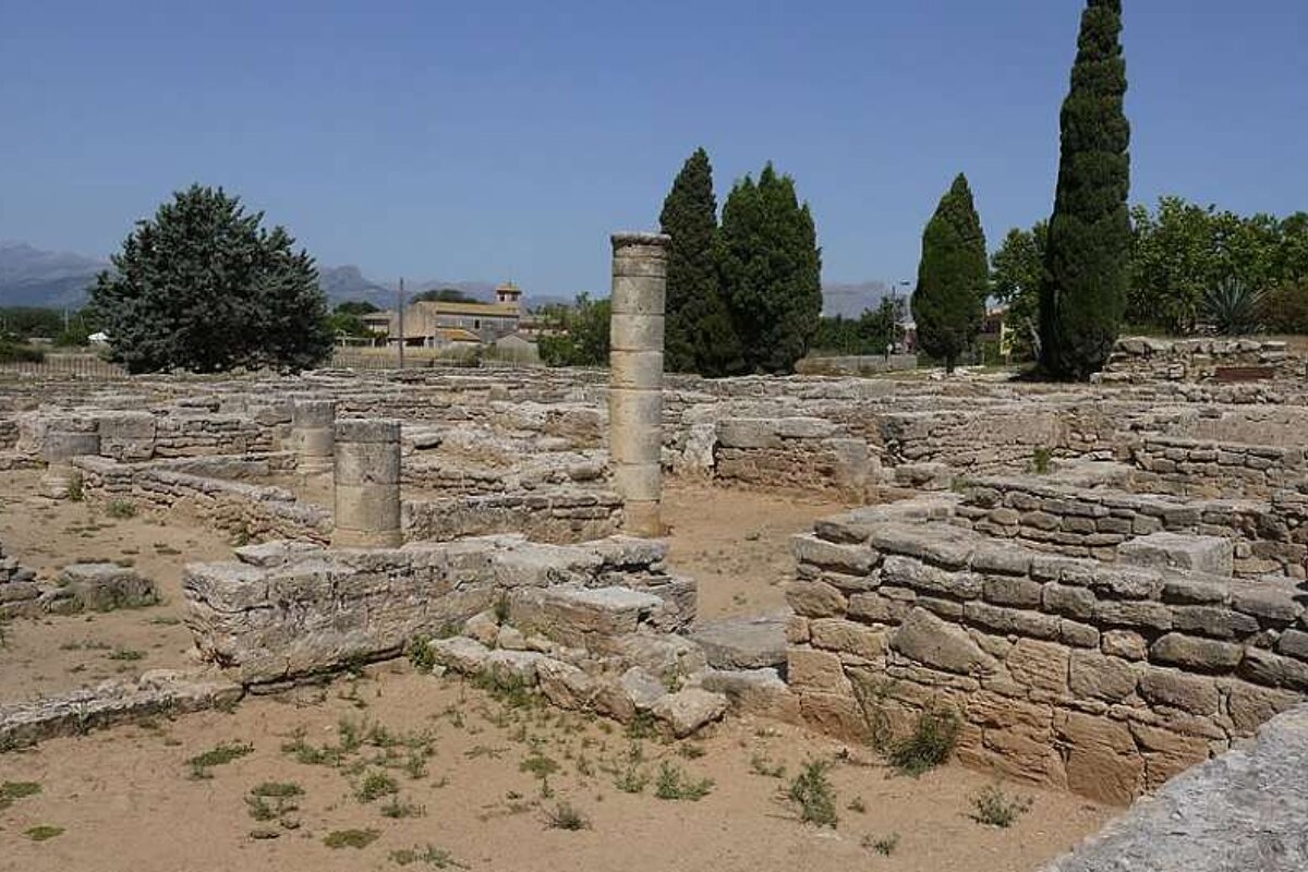 photo of an ancient village ruins
