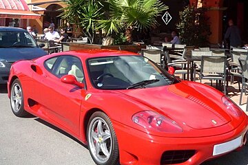 a photo of a ferrari in majorca