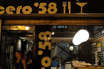 outside of bar Cero 58