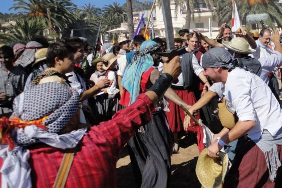 Battle re-enactment soller