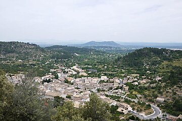 a photo of the view from santa llucia mallorca majorca