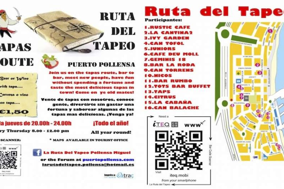 image of a map and poster