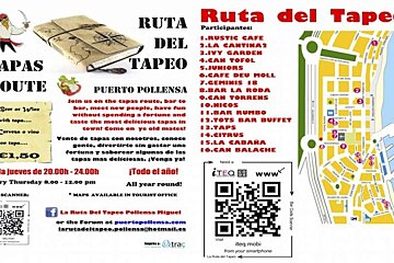 image of a map and poster