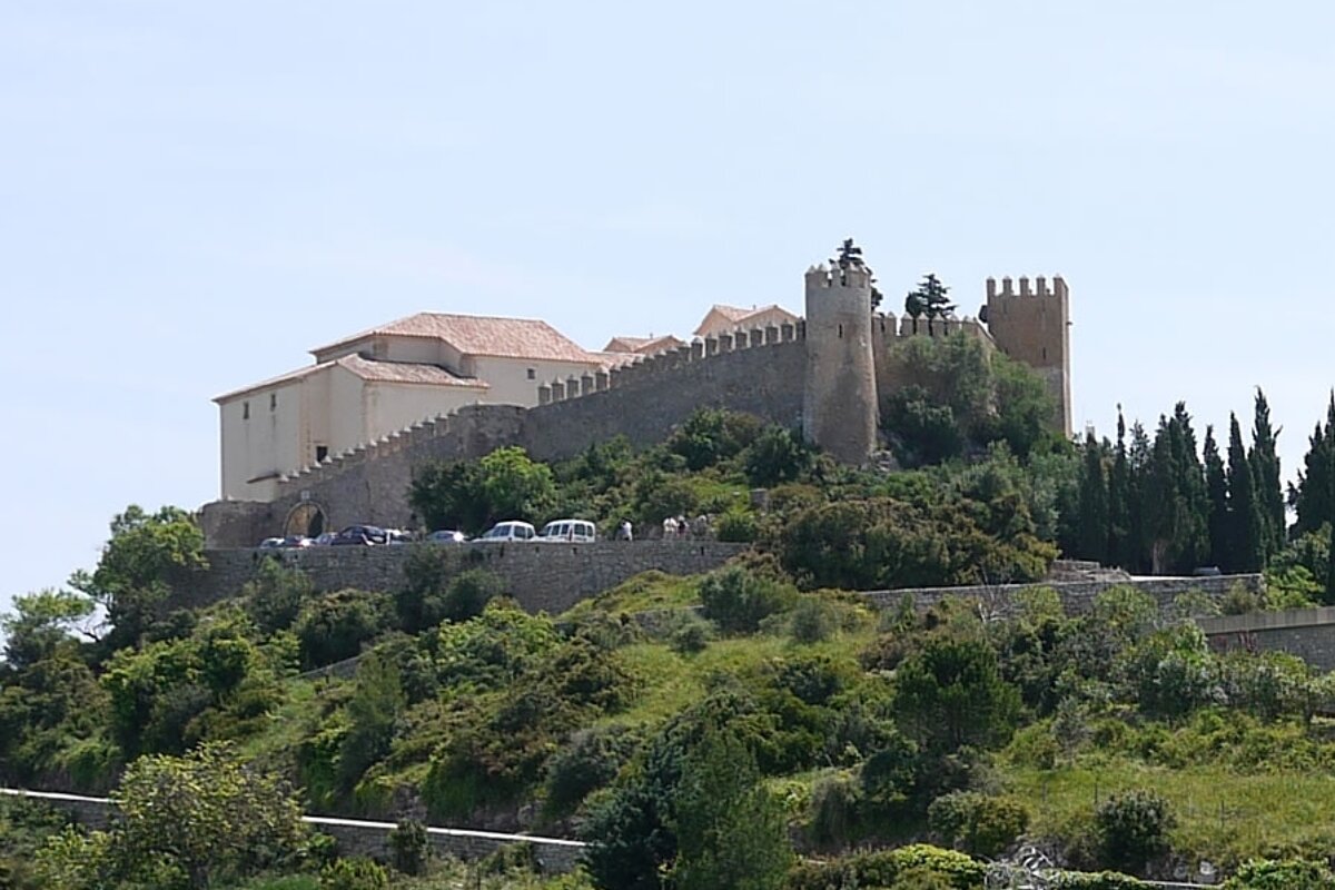 a view of Capdepera Castle mallorca majorca