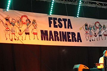 photo of a banner for a party