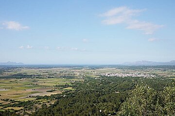 a photo of the view from ermita de bonany mallorca majorca
