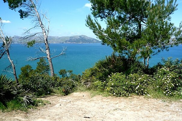 a photo of the view from sanctuary victoria mallorca majorca