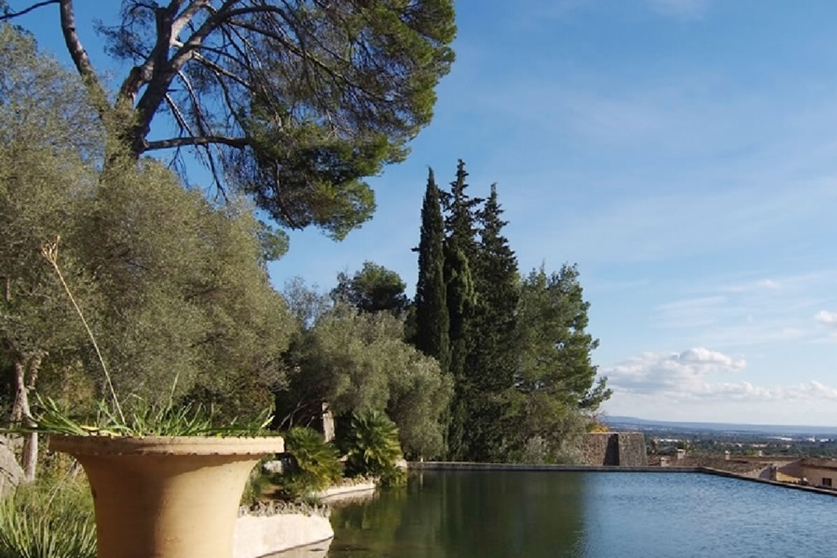 a photo of raixa pool and view