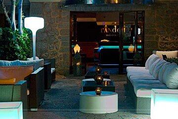 a photo of a chill out zone