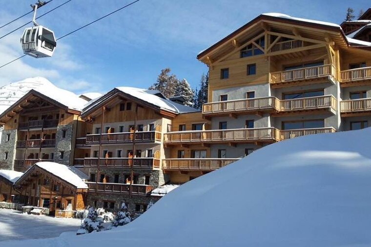 Carlina Hotel, Belle Plagne exterior