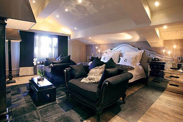 a picture of a hotel suite at Le Saint Roch Hotel, Courchevel