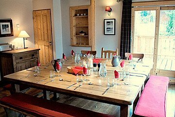 Arabette Chalet, Tignes - Les Brevieres dining area