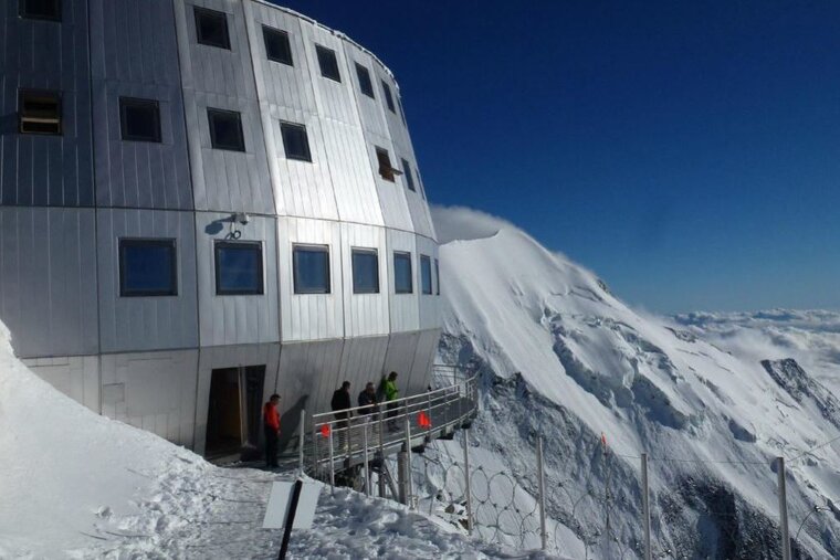 Mt. Blanc's Gouter refuge full for summer 2018