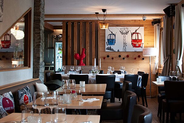 Bistrot du Praz Restaurant, Le Praz interior