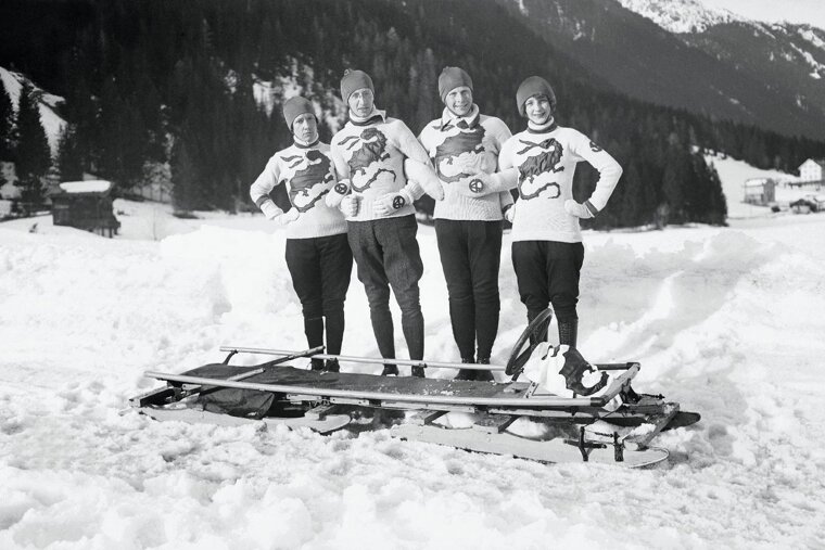 Nostalgia Olympics image Chamonix 1924