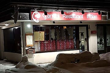 Gandhi Restaurant, Les Houches exterior